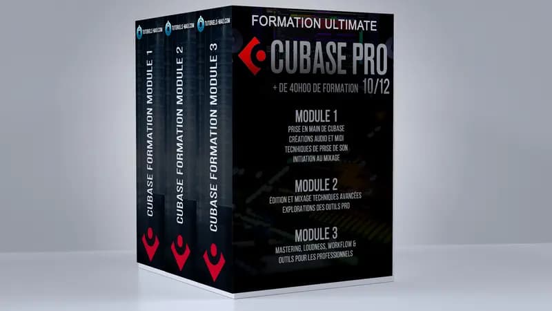 Cubase complet : 40h pour passer du débutant au pro